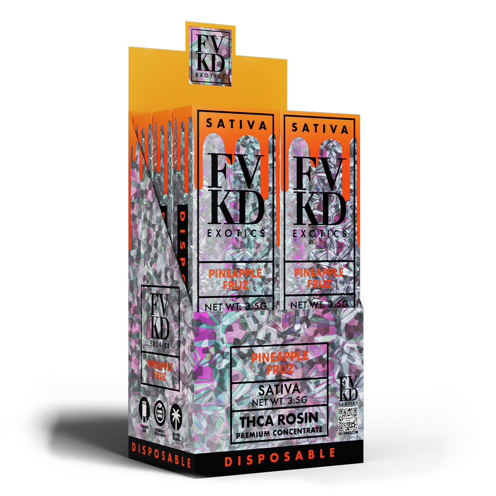 FVKD Pineapple Fruz Vape