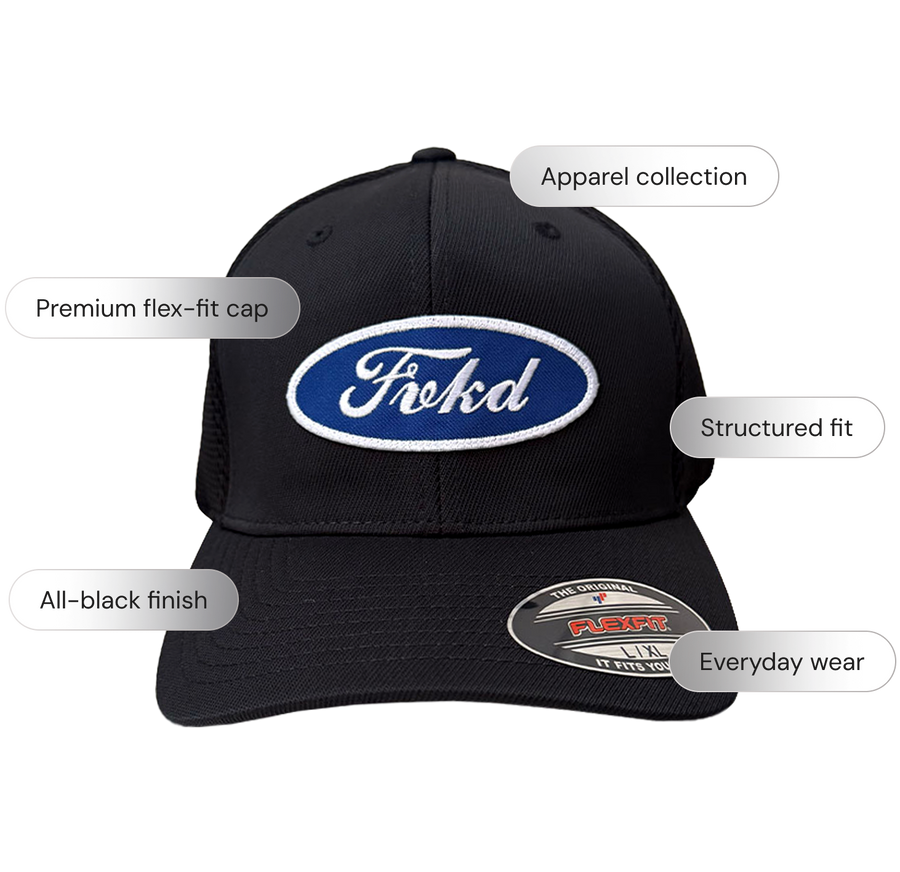 FVKD Ford Black Hat Back